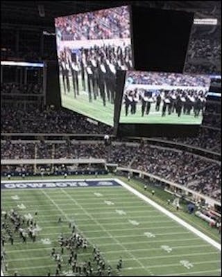 Cowboys Stadium TV  Cowboys stadium, Stadium tv, Big tv