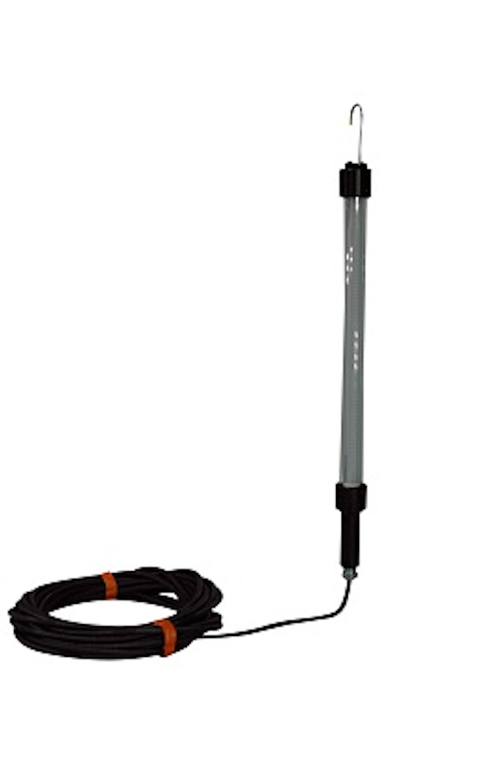 New LED drop light from Larson Electronics offers hands-free operation