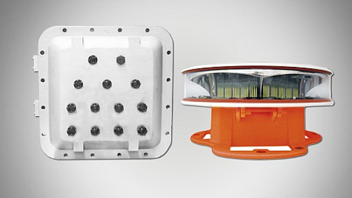 Dialight debuts SafeSite integrated LED obstruction lighting system for hazardous locations