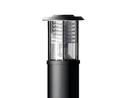 HessAmerica&apos;s Valencia LED bollard is available in 3000K and 4000K color temperature versions