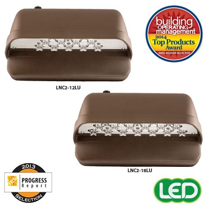 Hubbell Lighting earns NGL Outdoor award for Laredo LNC2 LED wallpack
