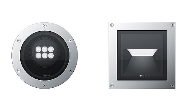 ERCO Tesis LED luminaires withstand in-ground lighting application challenges
