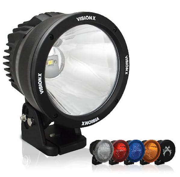 Vision X Lighting unveils 6.7-in. Light Cannon LED spotlight that outputs 2520 ft light beam