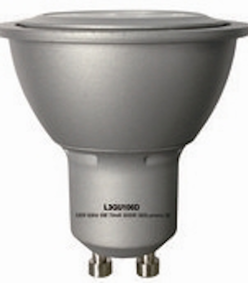 EarthTronics' EarthBulb LED MR and GU10 lamps offer 70% energy savings over halogen