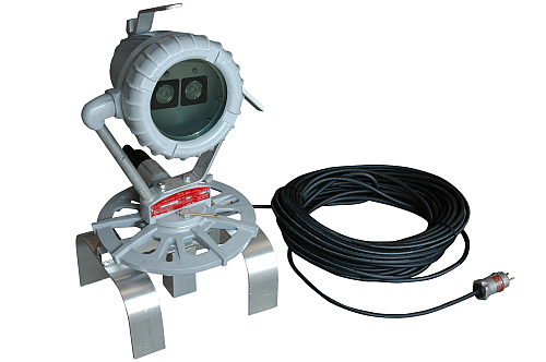Larson Electronics' 6W explosion-proof infrared LED light features adjustable bracket mount