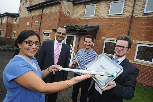 Ledison Lighting partners with asra Housing on residential LED retrofits