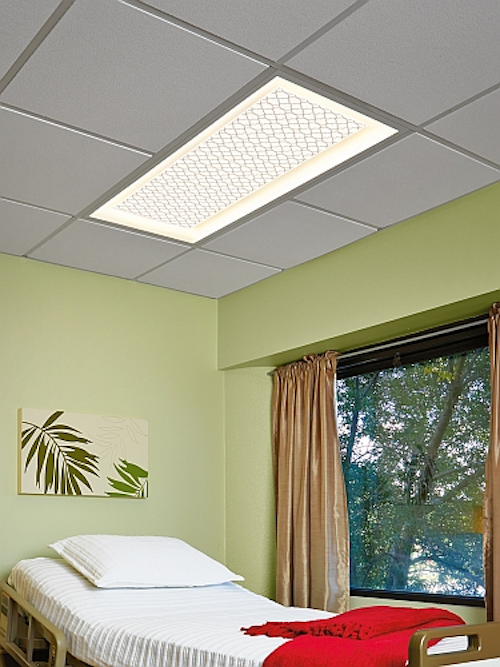 Visa Lighting's Serenity luminaires bring comfortable lighting to medical facilities