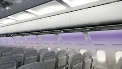 RGB LEDs and color sensor provide consistent aircraft cabin lighting