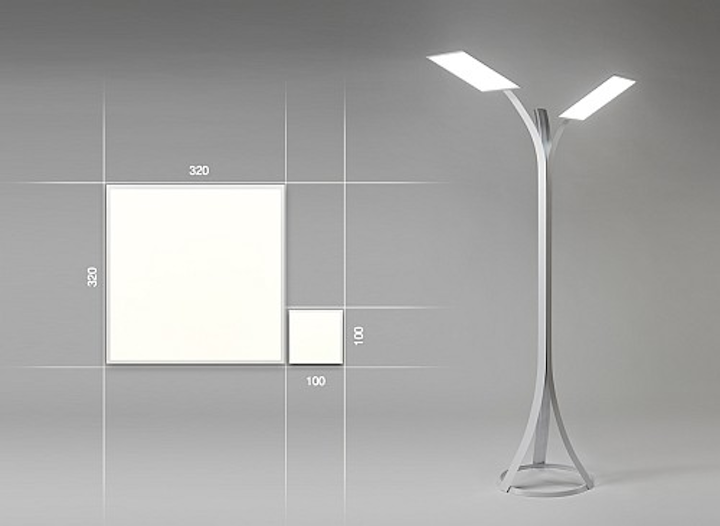 LG Chem reveals the world's largest OLED light panel at Light+Building 2014