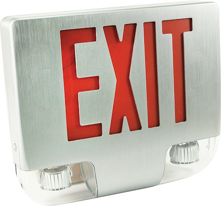 Orbit Industries introduces the EESLA-LED combination emergency/exit sign light