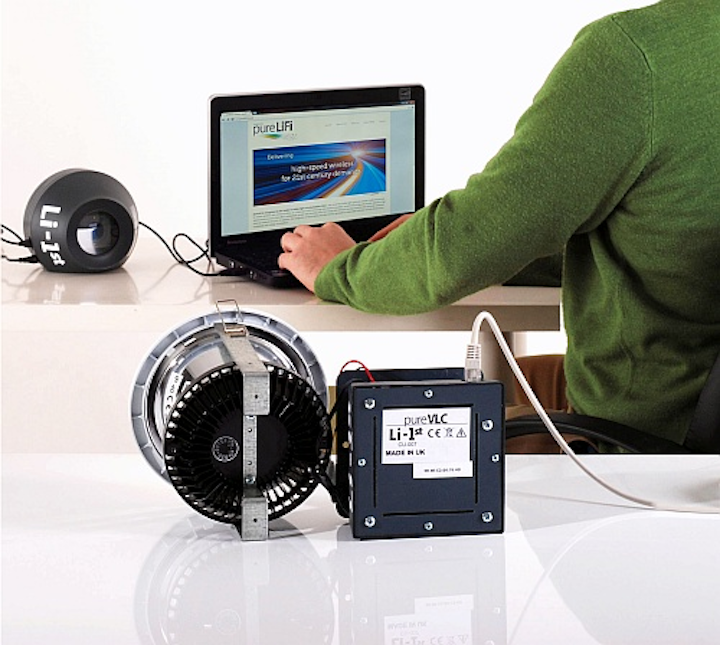 pureLiFi team reports breakthrough as data transmitted via LED bulbs over record distance