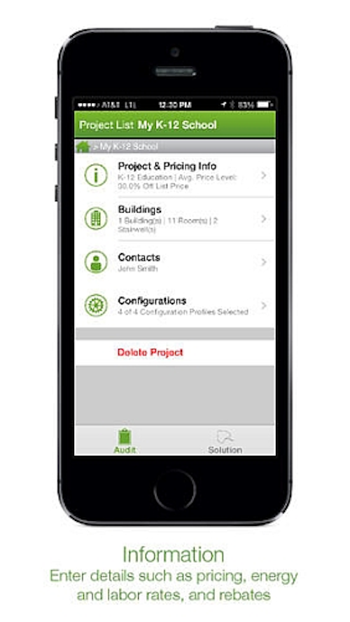 Lutron and ecoInsight integrate app and software for lighting controls retrofit projects