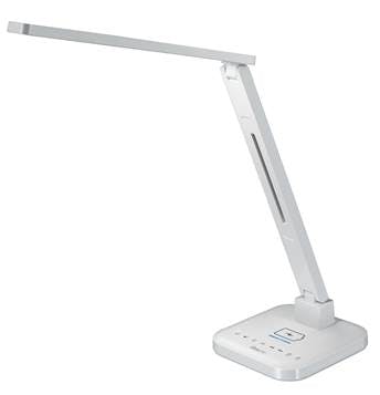 Luxy Star adds wireless charging base for cell phones to adjustable LED task lamp
