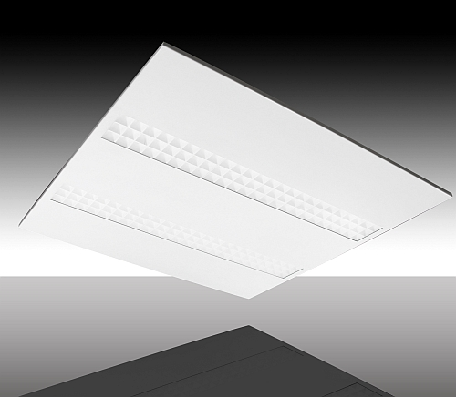 MaxLite's Micro-T lay-in LED panel supports architectural and institutional lighting applications