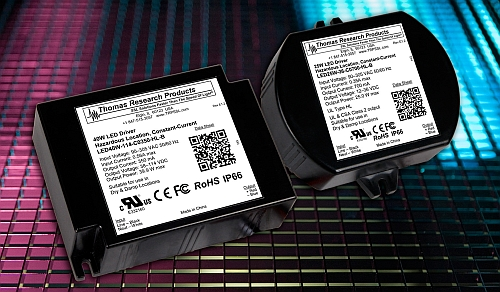 Thomas Research Products releases LED drivers rated for hazardous locations