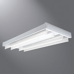Eaton&apos;s Metalux SkyBar LED Luminaire provides uplighting for high-bay installations