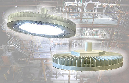 Dialight adds glass protective film option to SafeSite LED high bays for industrial lighting