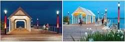 City of Kissimmee beautifies lakefront park with HessAmerica LED lighting