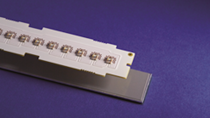 Bergquist's Bond-Ply 800 pressure-sensitive adhesive eliminates fasteners for lighting