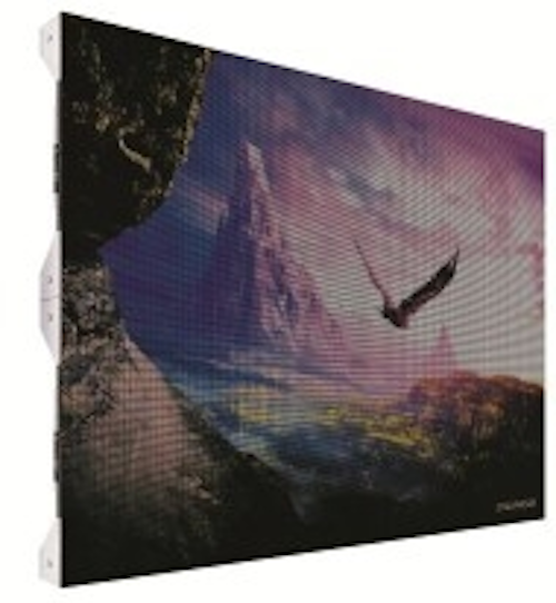 Christie Velvet LED tiles are available with multiple pixel pitches