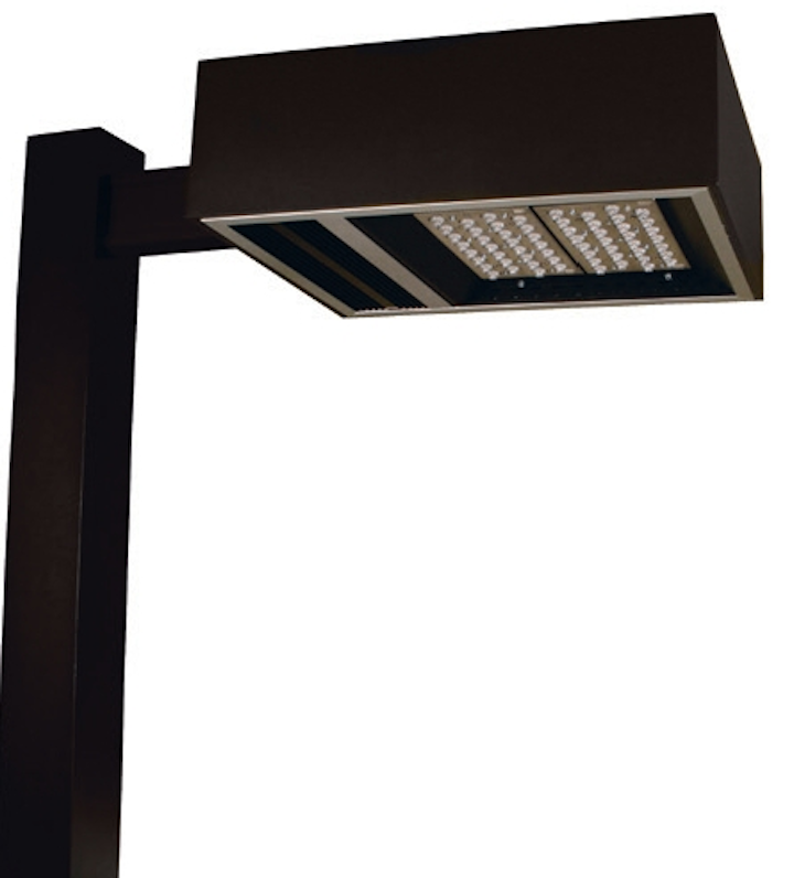 Hubbell Lighting and Totus Solutions demonstrate LED light fixture with Active Deterrence surveillance at LightFair