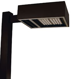Hubbell Lighting and Totus Solutions demonstrate LED light fixture with Active Deterrence surveillance at LightFair
