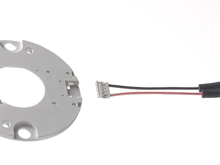 Molex plastic substrate interconnect eliminates soldering for LED COB array holders