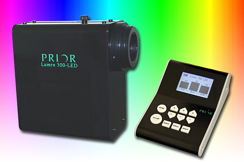 Prior Scientific's illumination system provides broad-spectrum LED light for fluorescence microscopy