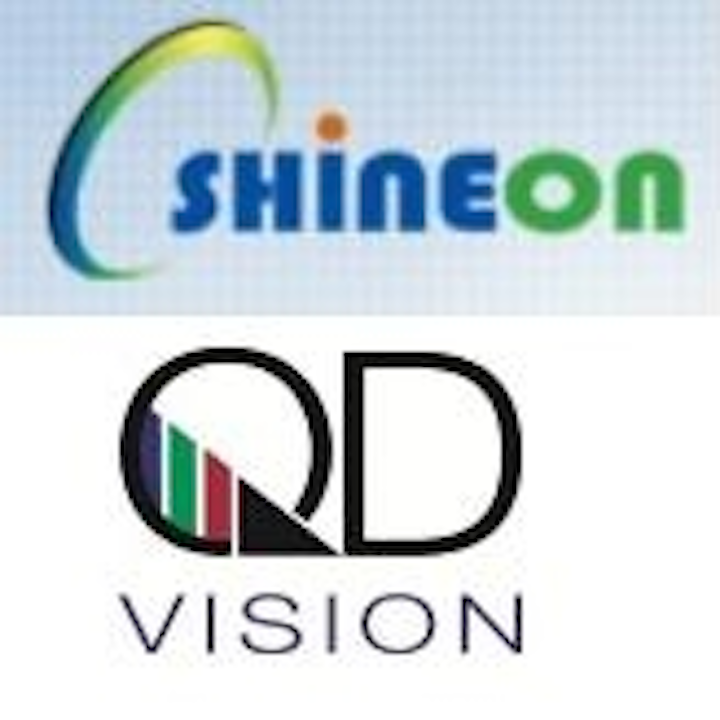 QD Vision and ShineOn optimize integrated LED and optical component systems for displays