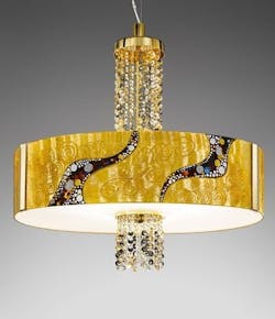 Kolarz hand-painted and gilded products bring fine art to lighting