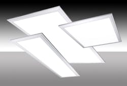 MaxLite FlatMAX LED panels replace fluorescent fixtures in drop ceilings