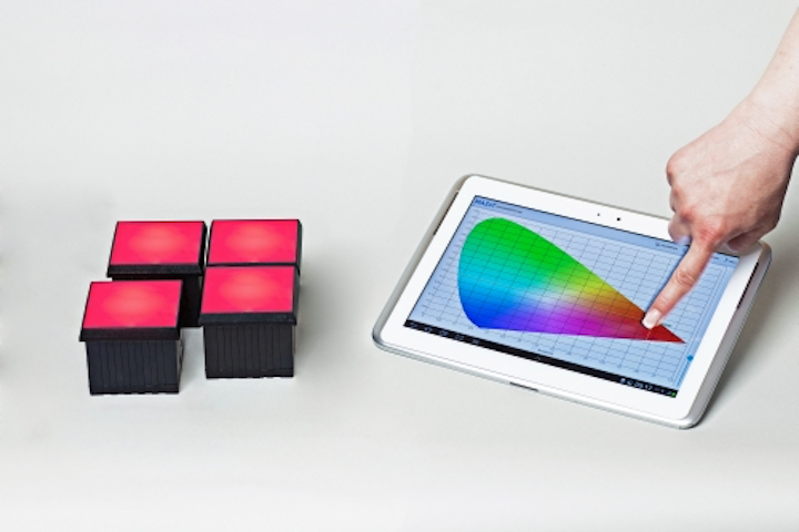MAZeT sensor technology enables mobile-device control of LED lighting