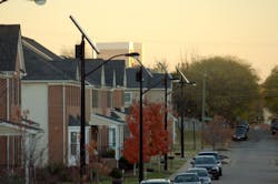 Richmond home developer installs LED-based solar street lighting