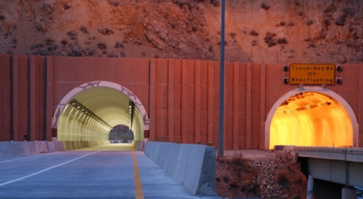 Schreder lights Nevada Interstate tunnel with LEDs, adds adaptive controls