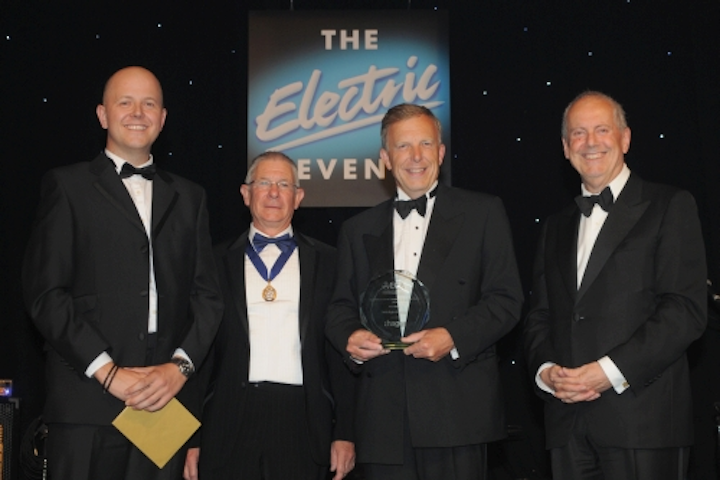 Specialist lighting supplier Weblight presented Electronic Contractors' Association award