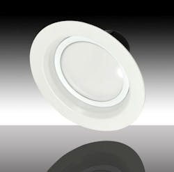 MaxLite&apos;s Energy Star-certified LED downlights operate on universal 120-277V power supply systems