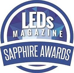 Applications are now being accepted for the inaugural LEDs Magazine Sapphire Awards