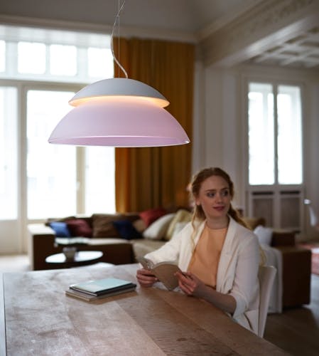 Philips expands Hue LED family with table, pendant, and ceiling luminaires