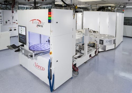 Veeco&apos;s EPIK700 MOCVD system achieves high yields and productivity to lower LED manufacturing costs