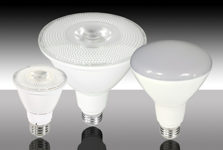 LED PAR and BR lamps from MaxLite are dimmable down to 10%