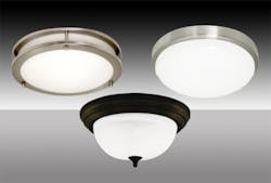 MaxLite LED flush-mount ceiling fixtures meet Title 24 requirements