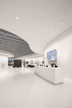 Zumtobel lights new Leica facility with solid-state lighting and fluorescent fixtures