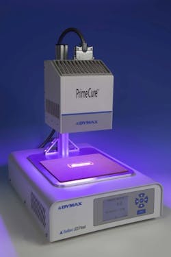 Intertronics&apos; BlueWave UV-LED flood system provides fast curing in manufacturing applications