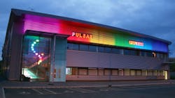 Pulsar factory exterior LED lighting installation reaches 100,000 hours of operation