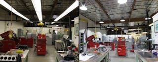 Race engine manufacturer installs LED lighting in California shop
