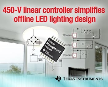 TI linear LED IC, supports direct-AC designs LEDs Magazine