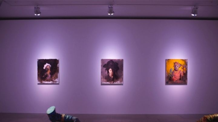 ETC Selador LED fixtures make paintings 'pop' in London art gallery