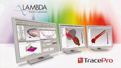 Lambda Research TracePro Version 7.5 software adds new scattered-light modeling features