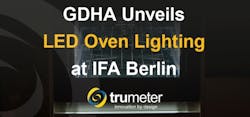 UK manufacturer GDHA and LED lighting designer Trumeter develop LED oven lighting