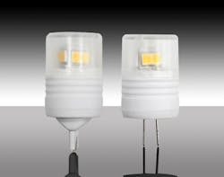 MaxLite introduces LED miniature lamps for halogen replacement in low-voltage lighting applications